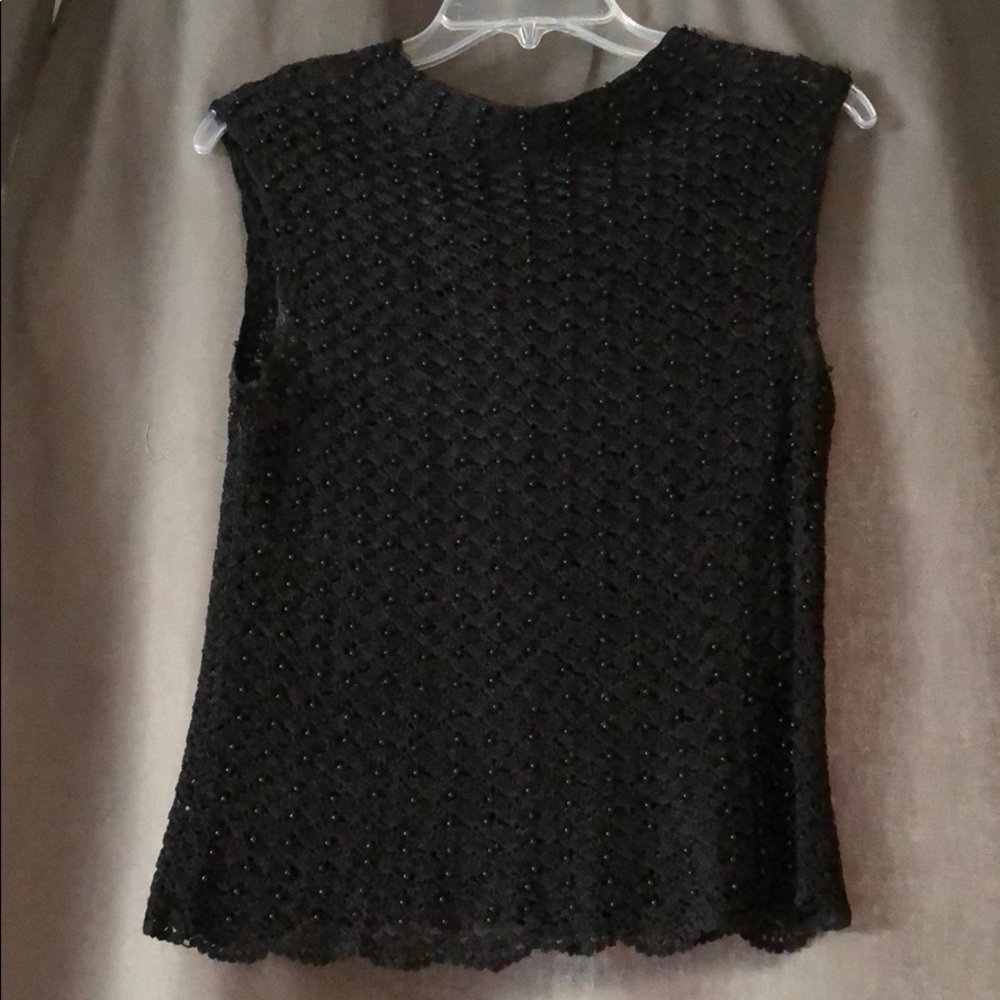 Hand crocheted blouse